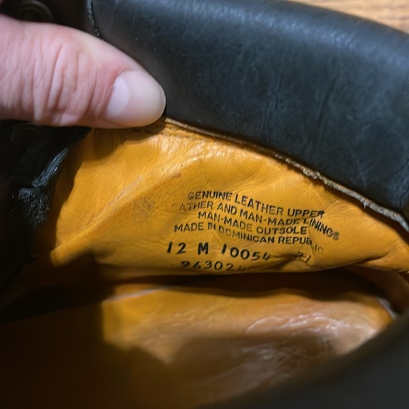 Timberland Leather Winter Boots Size In Black - Picture 7 of 7